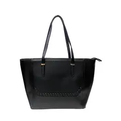 TODOPIEL - Cartera Ecocuero Mujer Negro