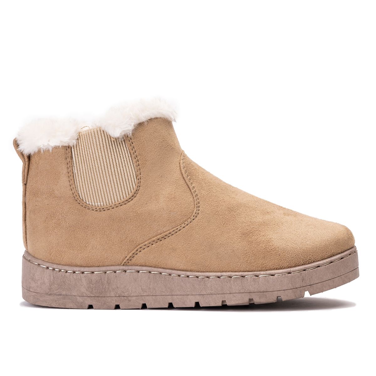 CHANCLETA - Botín Mujer Camel Cole Chancleta