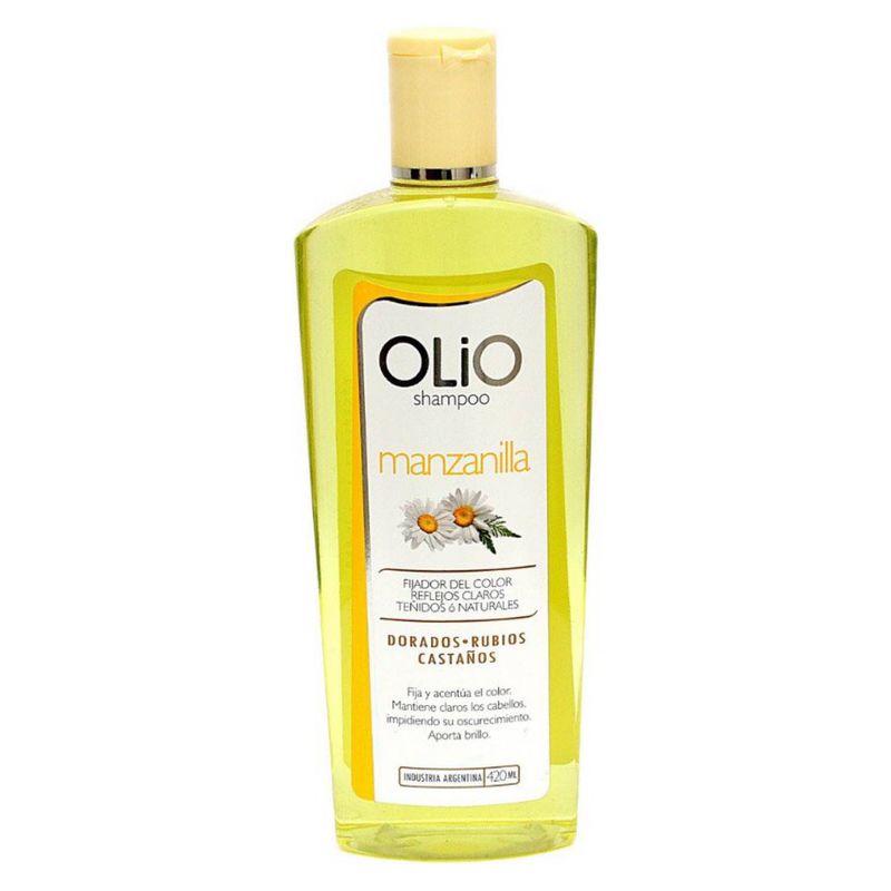 OLIO - OLIO Shampoo Aclarante Cabello Rubio Con Manzanilla