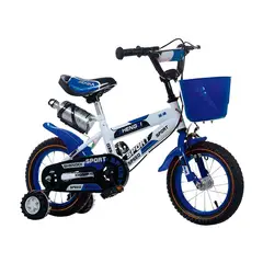 LUMAX - Bicicleta Infantil Aro 16 Azul Con Rueditas