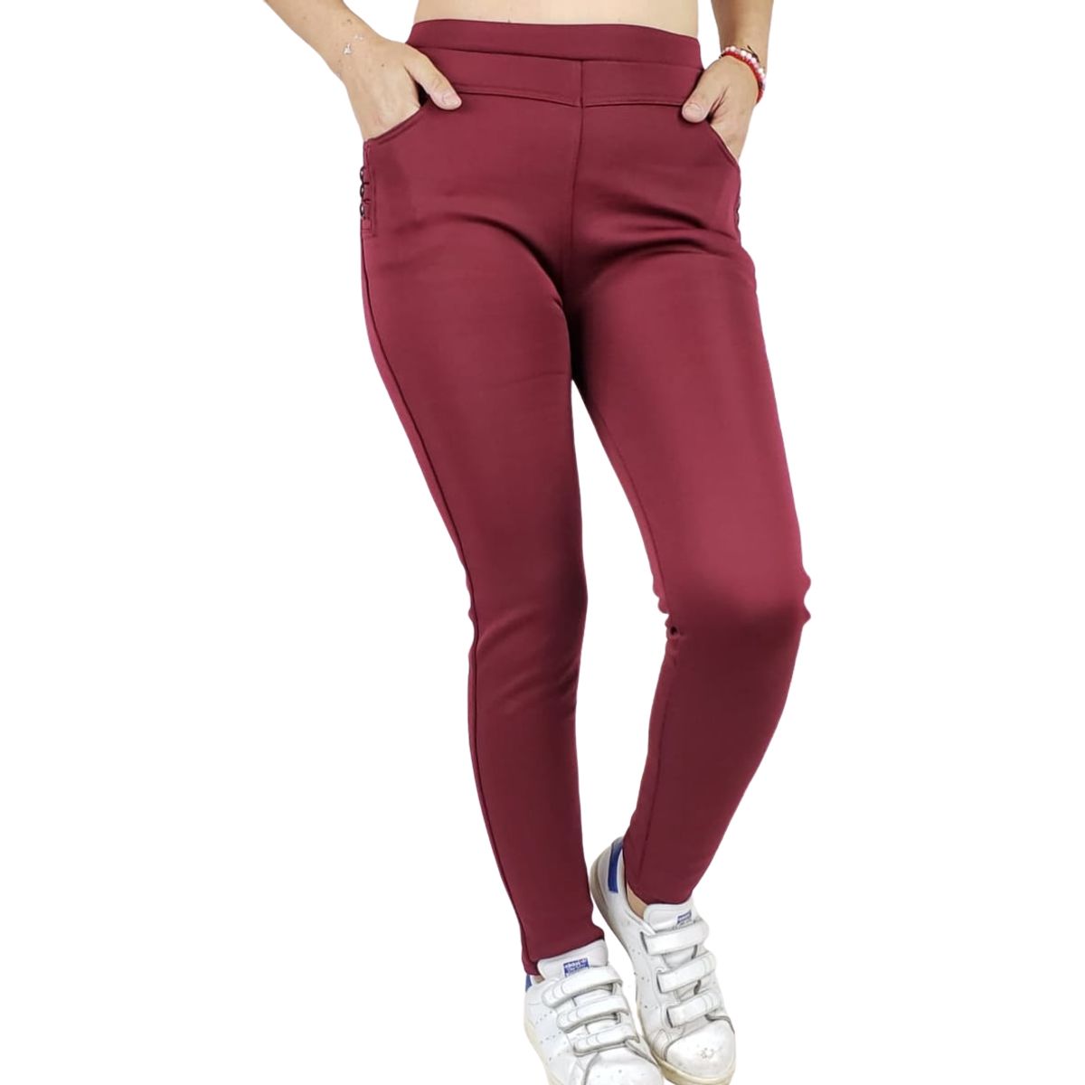 LOOK SHOP - Pantalón Calza Invierno Jogger Fit Forro Piel Bolsillos. 390