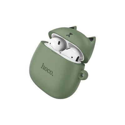 Imagen 2 del producto Audifonos ew45 con funda de gato verde