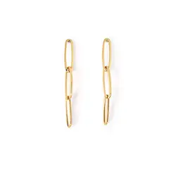 COGGIOLA - Aros Cecilia Enchapado Oro 18K