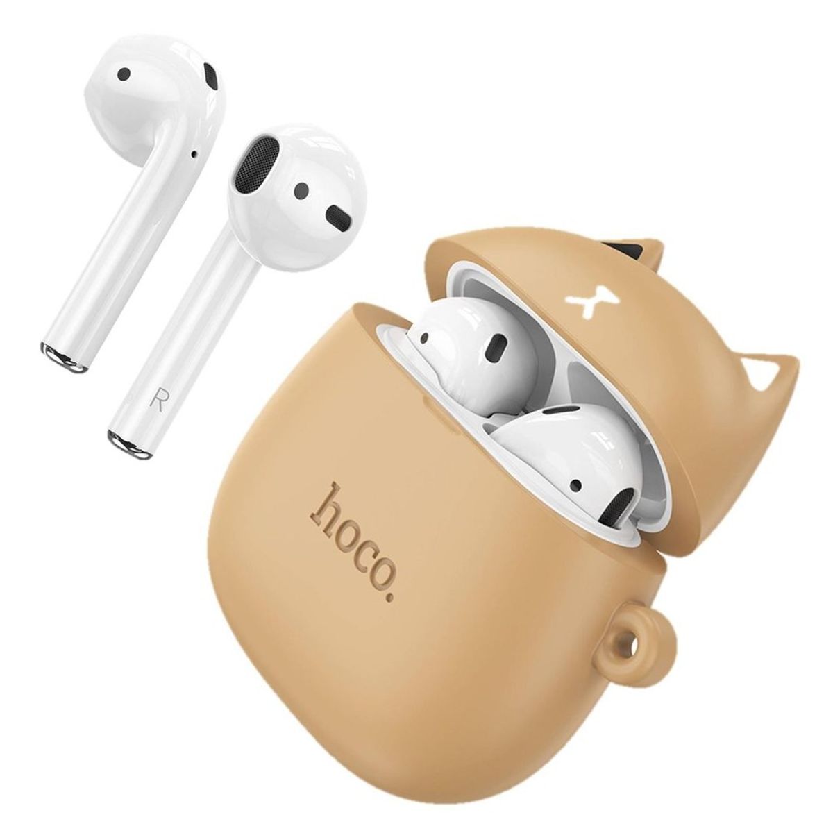 HOCO - Audifonos Hoco EW45 con funda de gato caramelo