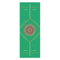 Mat de Yoga Caucho Natural Diseño CYPU0014 5mm - Verde