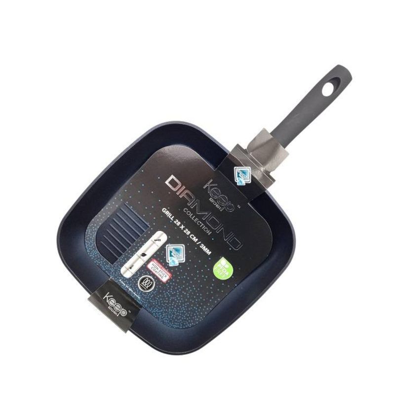TITANIO - SARTEN GRILL PAN 28 CM DIAMOND