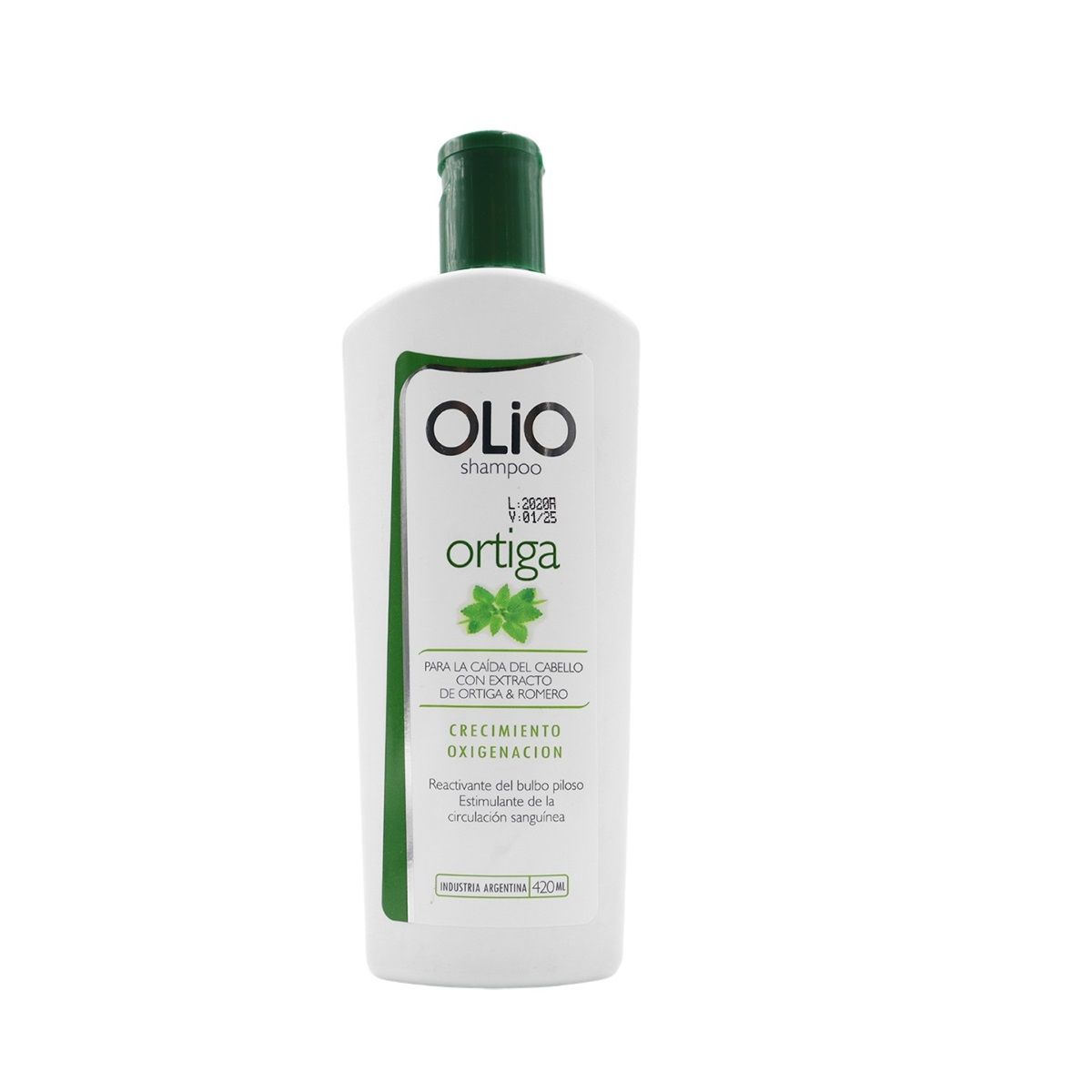 OLIO - OLIO Shampoo Ortiga para la caída del cabello