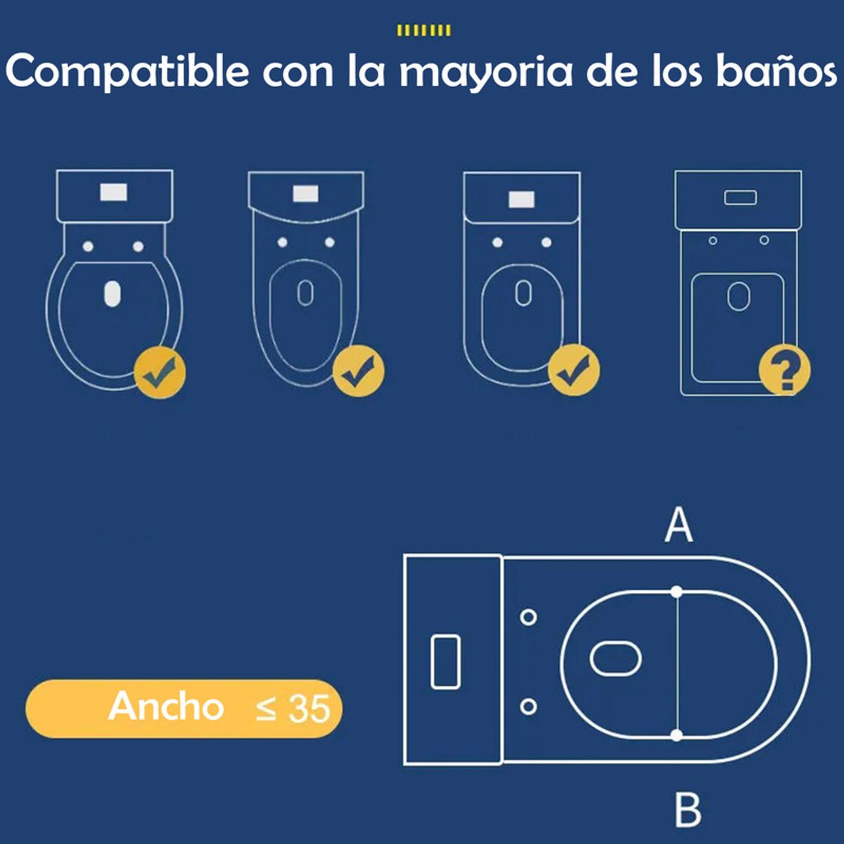 BABYLUNA - Asiento Escalera Adaptador De Baño Wc Para Niños Gris
