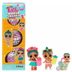 LOL SURPRISE - Set Muñecas World Travel Family Pack Exclusivo