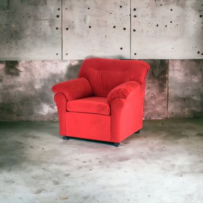 Imagen 2 del producto Sofá América 1 Cuerpo Tela Rojo