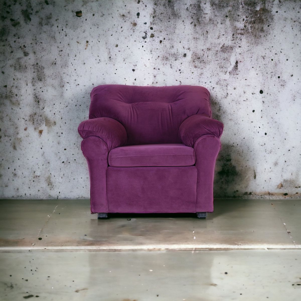 MUEBLES AMERICA - Sofá América 1 Cuerpo Tela  Lila