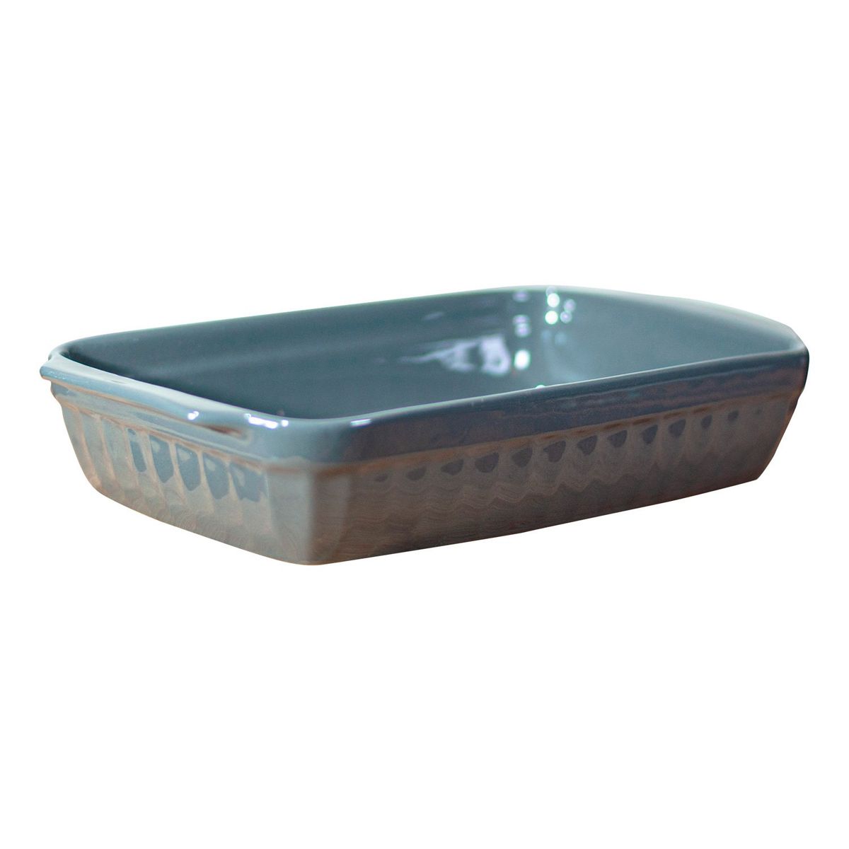 GENERICO - Fuente de Cerámica phorno tipo Gres - RECTANGULAR 31x17