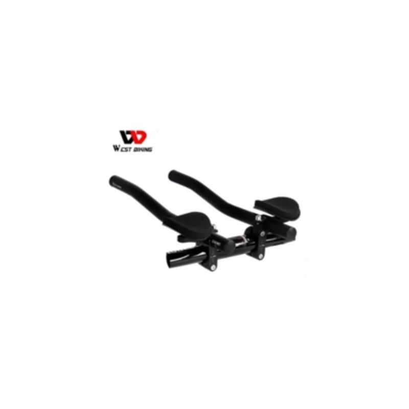 WEST BIKING - Apoyabrazos De Bicicleta Aerobar Manillar De Descanso