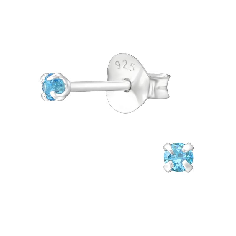 GENERICO - Aros puntos de luz celeste 2 mm  pequeños