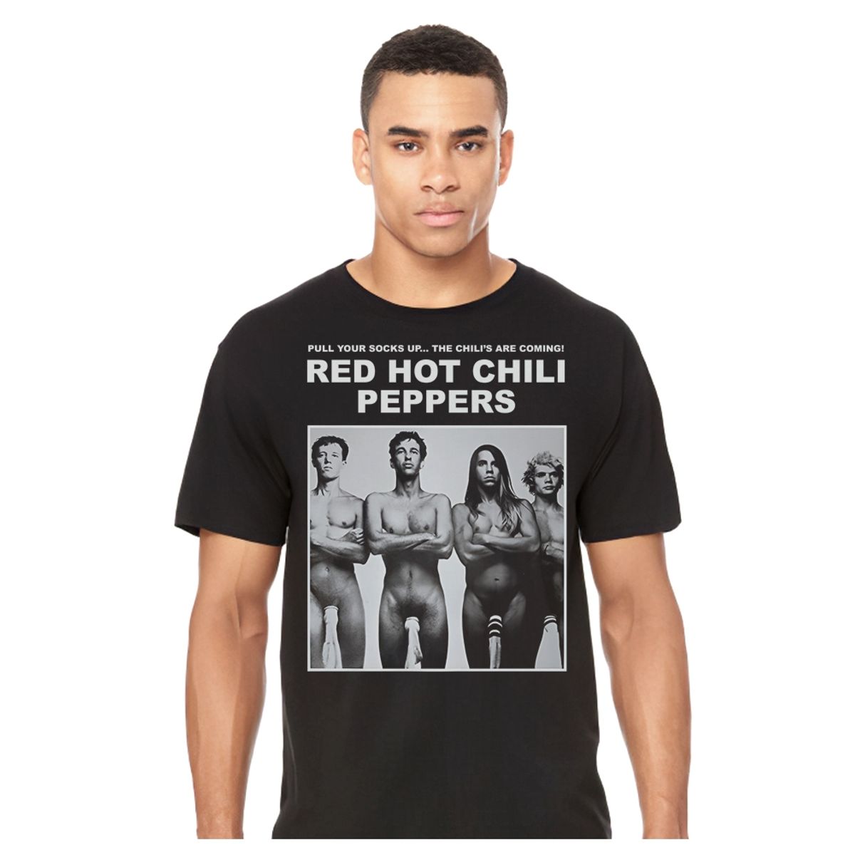 GENERICO - Red Hot Chili Peppers - Socks Poster - Rock - Polera