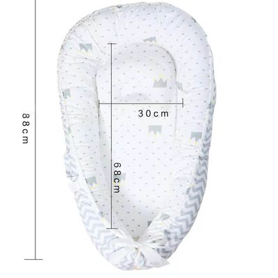 Imagen 2 del producto Colecho Acolchado Portable Con Almohada De Algodón Reforzada