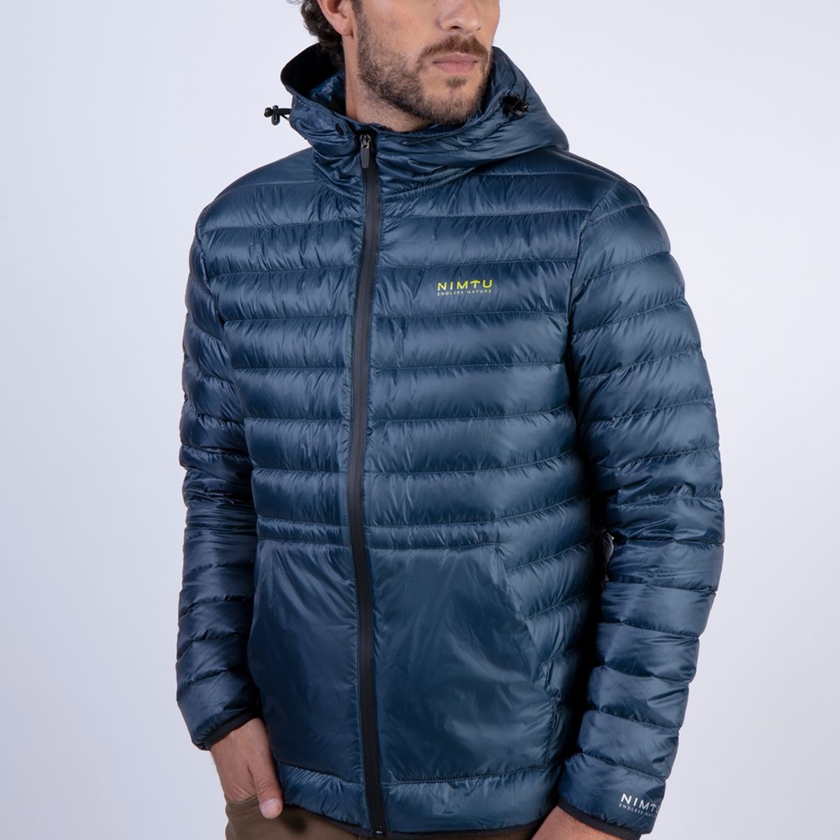 NIMTU - Chaqueta Pluma Lonquimay Azul Nimtu