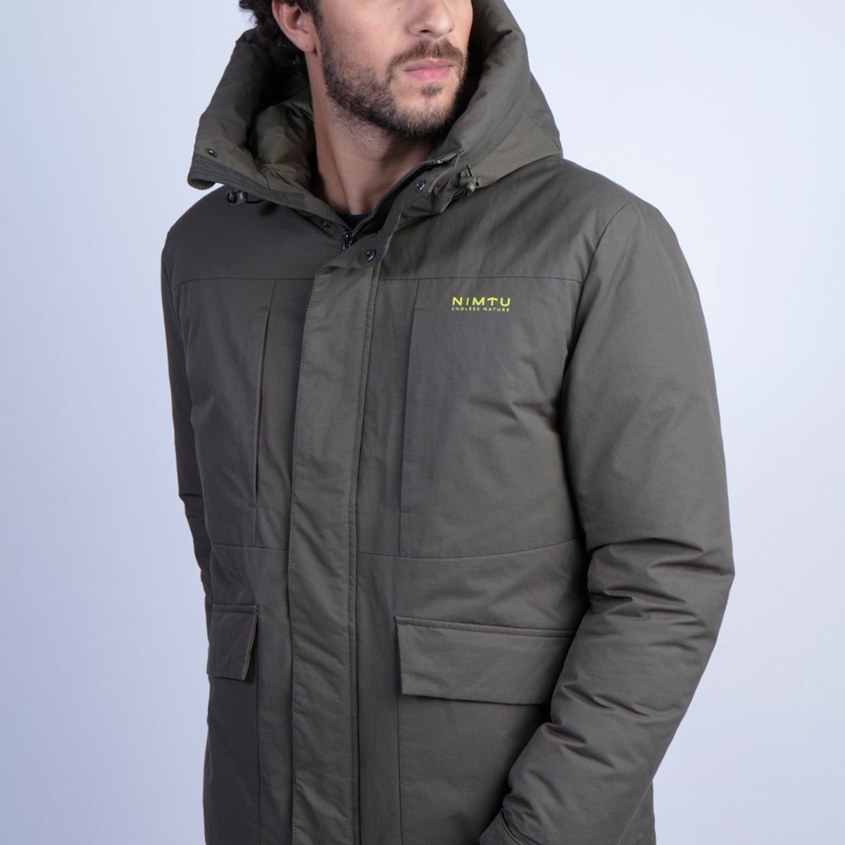 NIMTU - Chaqueta Urbana Chaiten Verde Nimtu