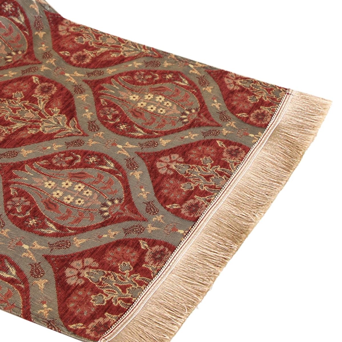 TURKUAZ - Camino de mesa 1,40 m tulipanes rojos