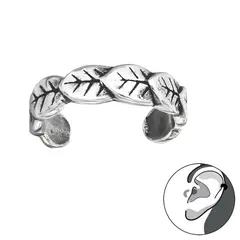 GENERICO - Aro Cuff Mujer Plata 925