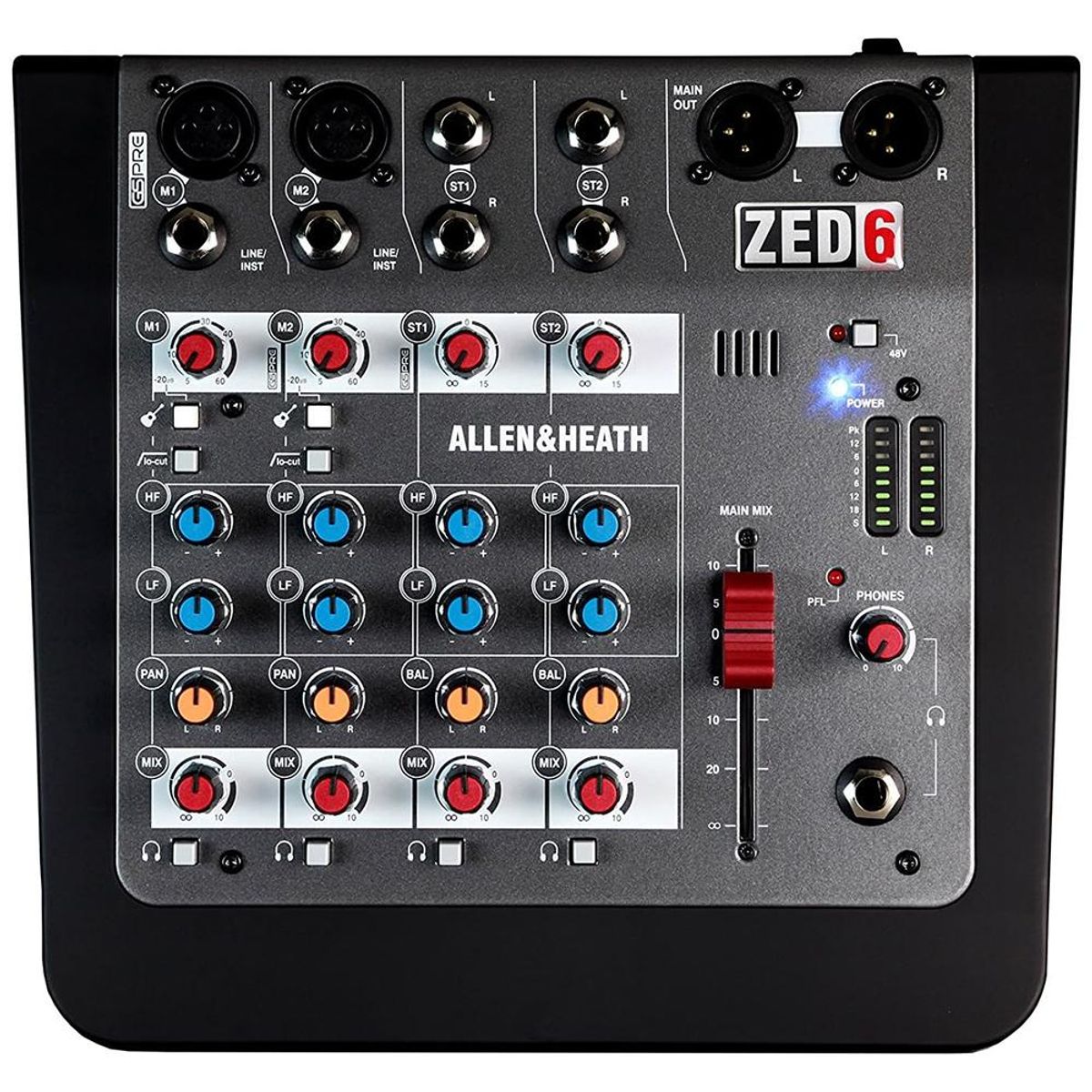 ALLEN & HEATH - Mixer Análogo Compacto Allen & Heath ZED6