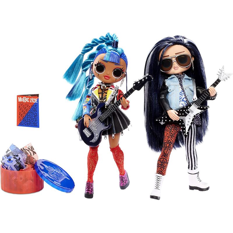 LOL SURPRISE - Muñeca Lol Surprise OMG Remix Pack 2 Muñecos, Rocker Boi & Punk Grrrl