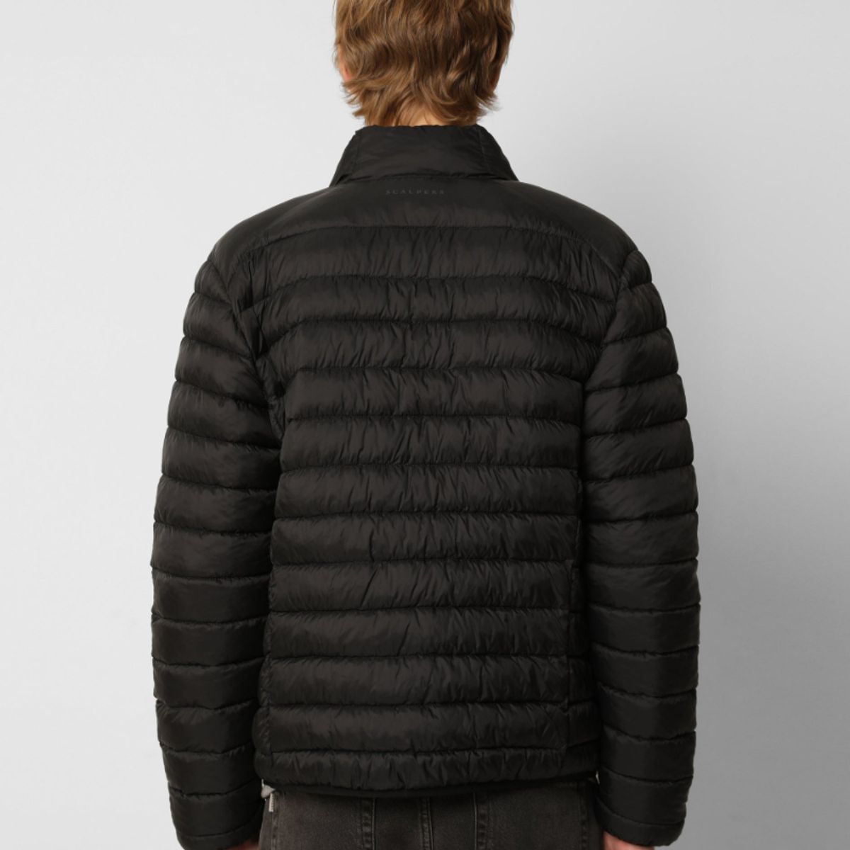 SCALPERS - Parka Acolchada Ligera Black