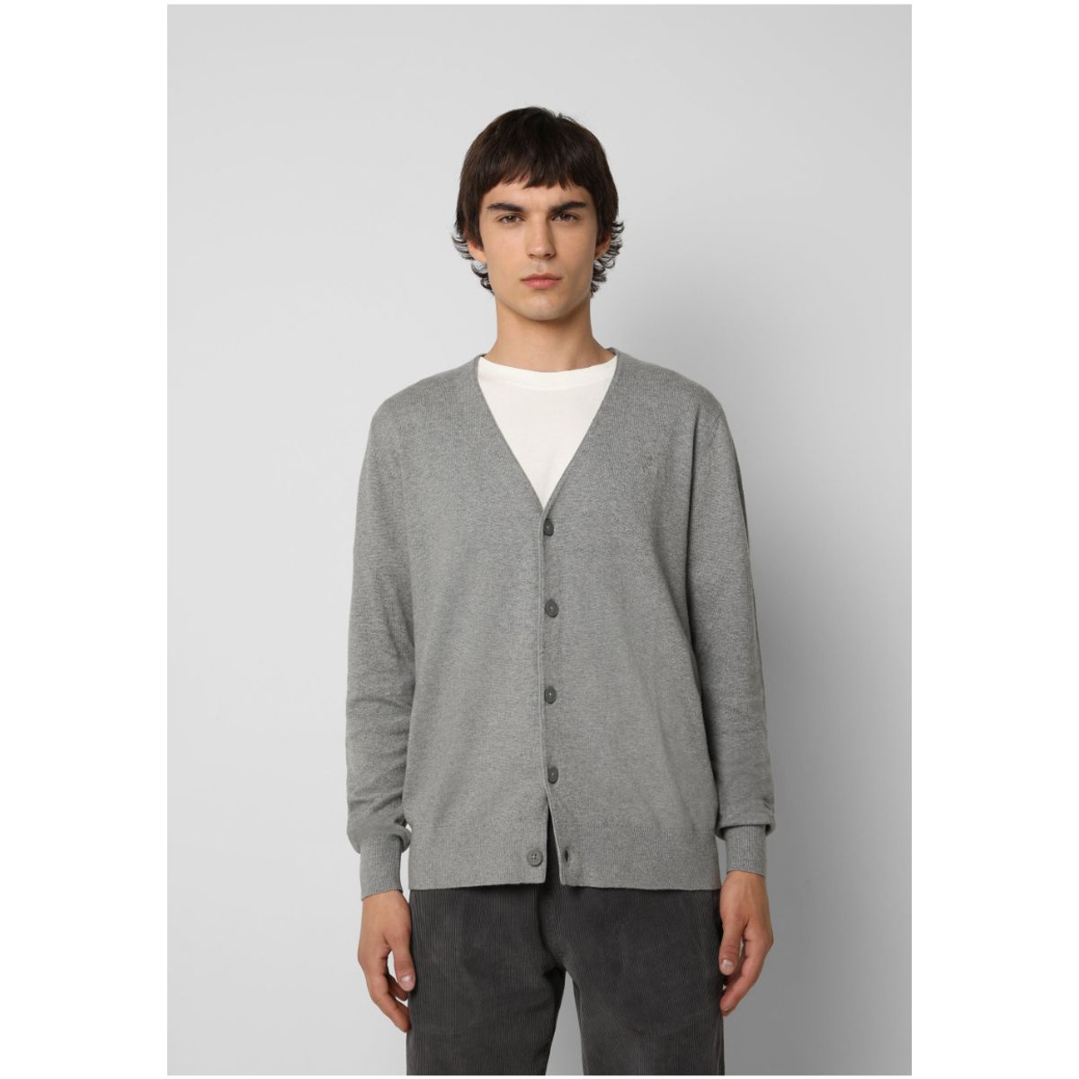 SCALPERS - Cárdigan Clásico Grey