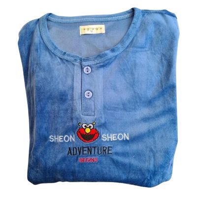 Imagen 2 del producto Pijama Niño Invierno Micropolar Elmo. 341