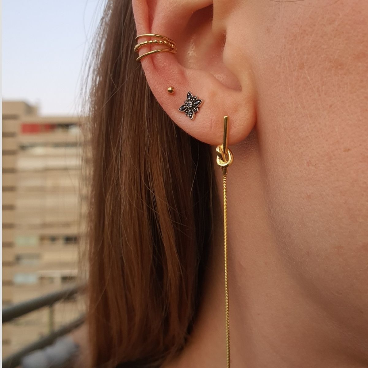 GENERICO - Aro Cuff Mujer Plata 925