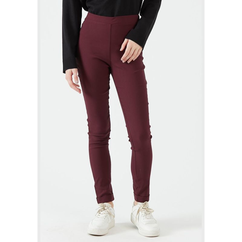 PRIVILEGE - Leggings burdeo PRIVILEGE