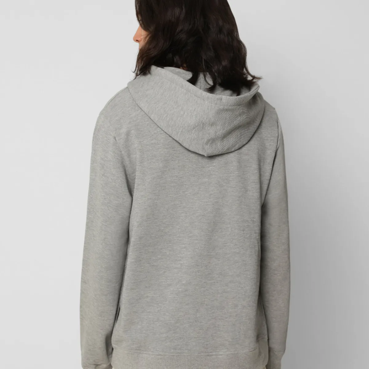 SCALPERS - Polerón Capucha Calavera Contraste Grey Melange