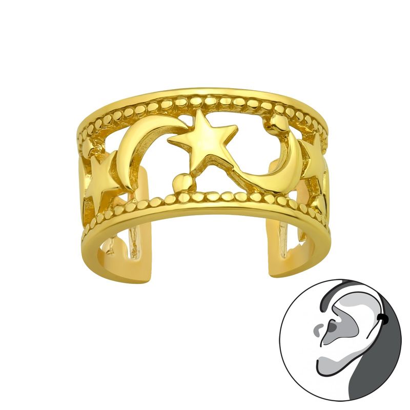 GENERICO - Aro Cuff Mujer Plata 925