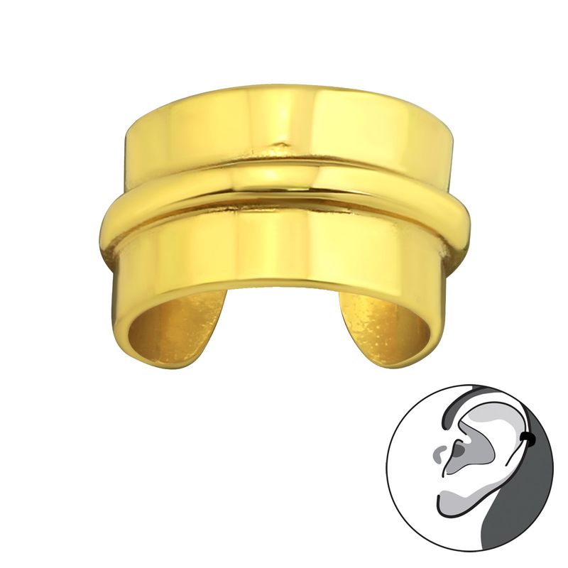 GENERICO - Aro Cuff Mujer Plata 925