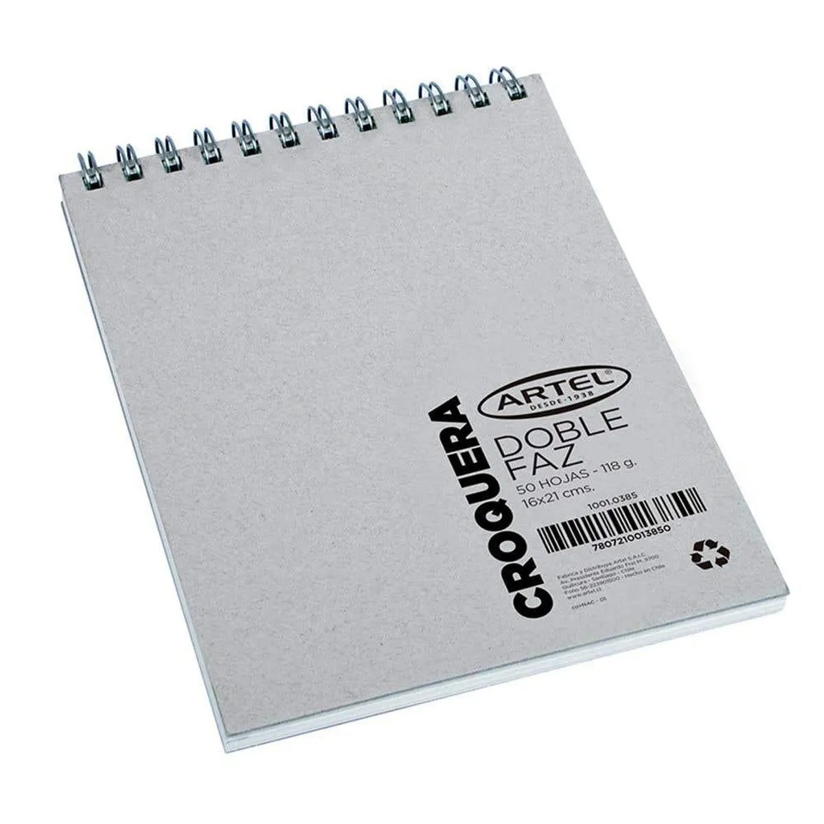 ARTEL - Croquera Dob Faz Espi 50 h 16x21