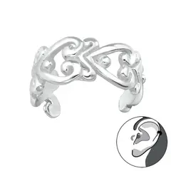 GENERICO - Aro Cuff Mujer Plata 925