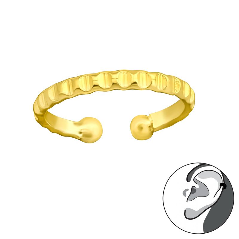 GENERICO - Aro Cuff Mujer Plata 925