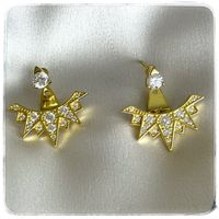 Aros mujer plata Aros dobles