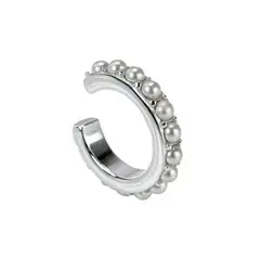 GENERICO - Aro Cuff perlas Mujer Plata 925