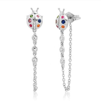 Imagen 2 del producto Aros mujer plata Chinitas