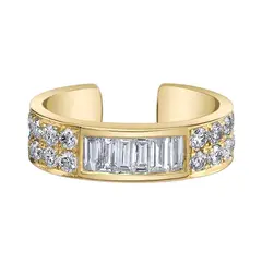 GENERICO - Aro Cuff Mujer Plata 925