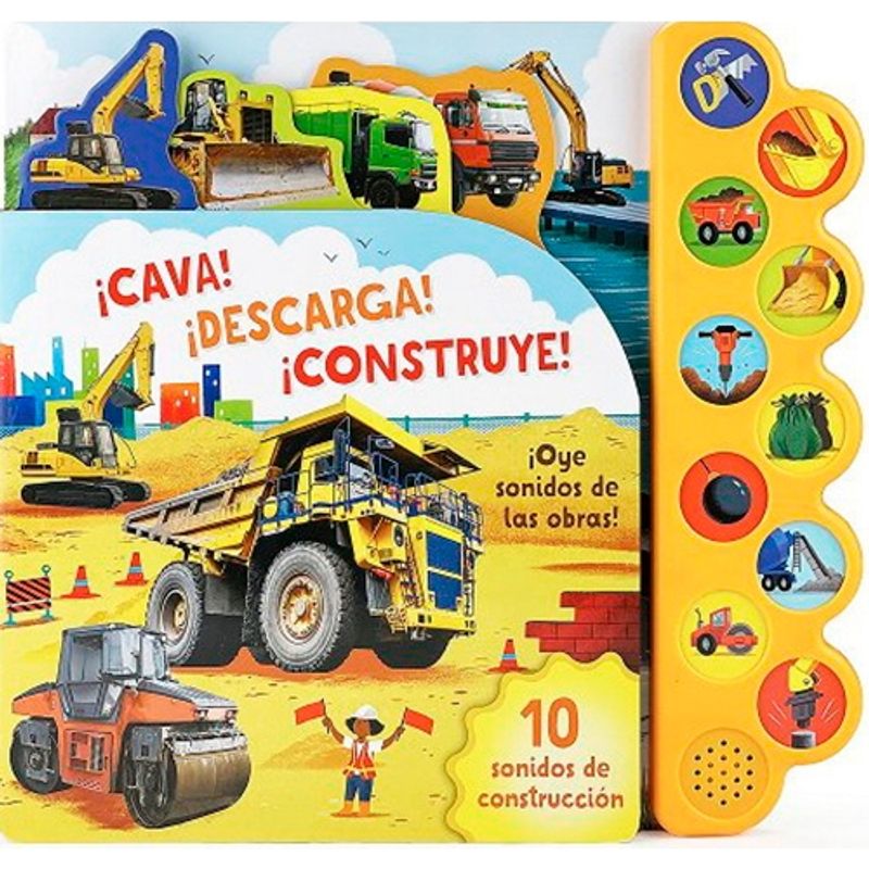 PARRAGON - ¡Cava! ¡Descarga! ¡Construye!  Libro Sonoro