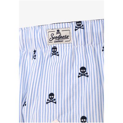 Imagen 2 del producto Calzoncillos Rayas Calaveras Blue Stripes
