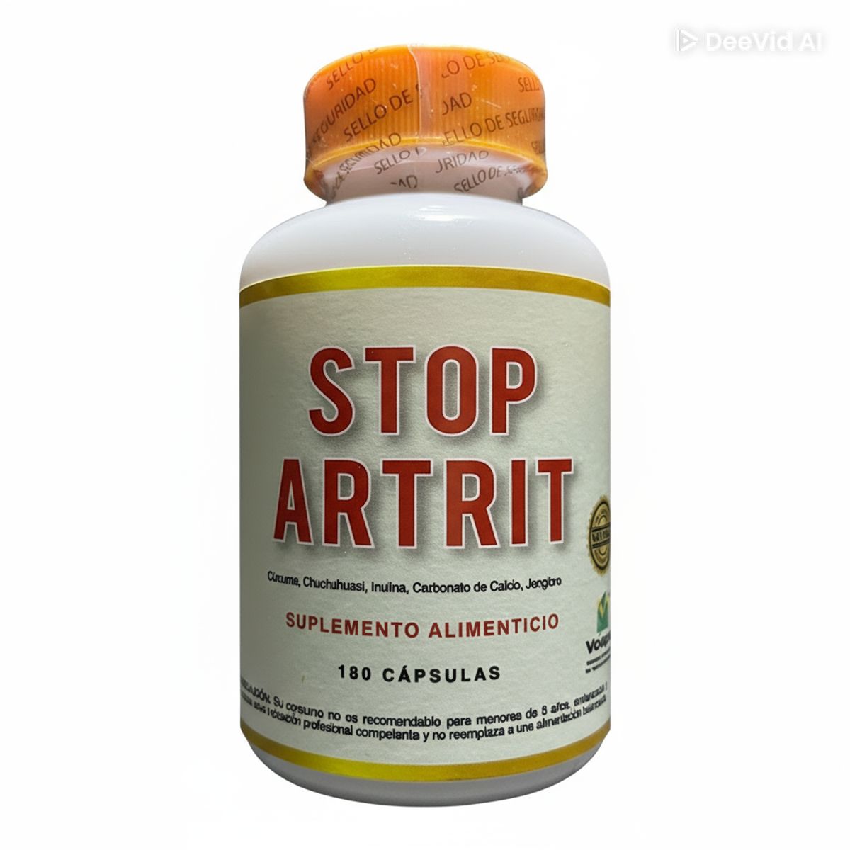 TERRASANA - STOPARTRIT Problemas Articulares  180 Cápsulas Para 3 Meses