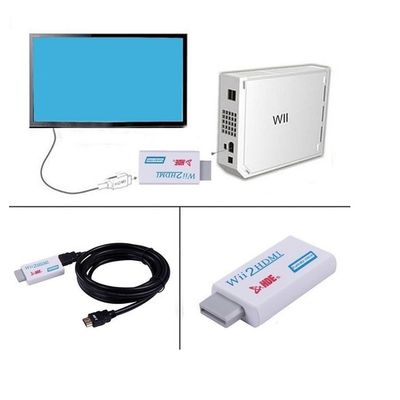 Imagen 2 del producto Adaptador Conversor Nintendo Wii A Hdmi Audio Video Wii2hdmi