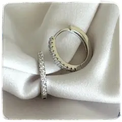 GENERICO - Argollas Mujer Plata 925 15 mm