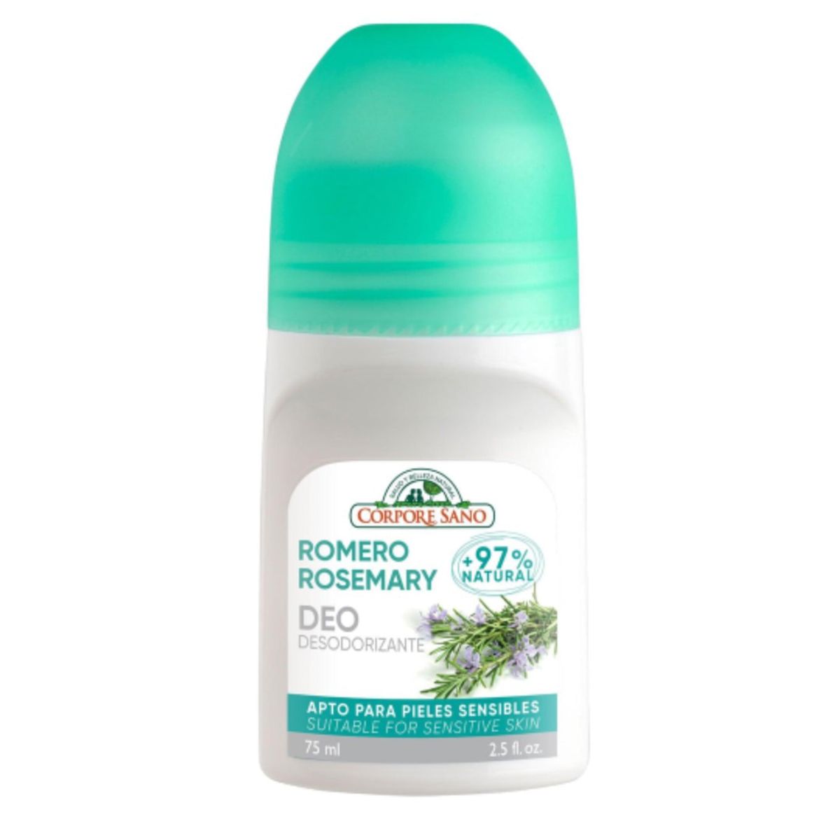 CORPORE SANO - Desodorante Roll On Romero Corpore Sano 75 Ml