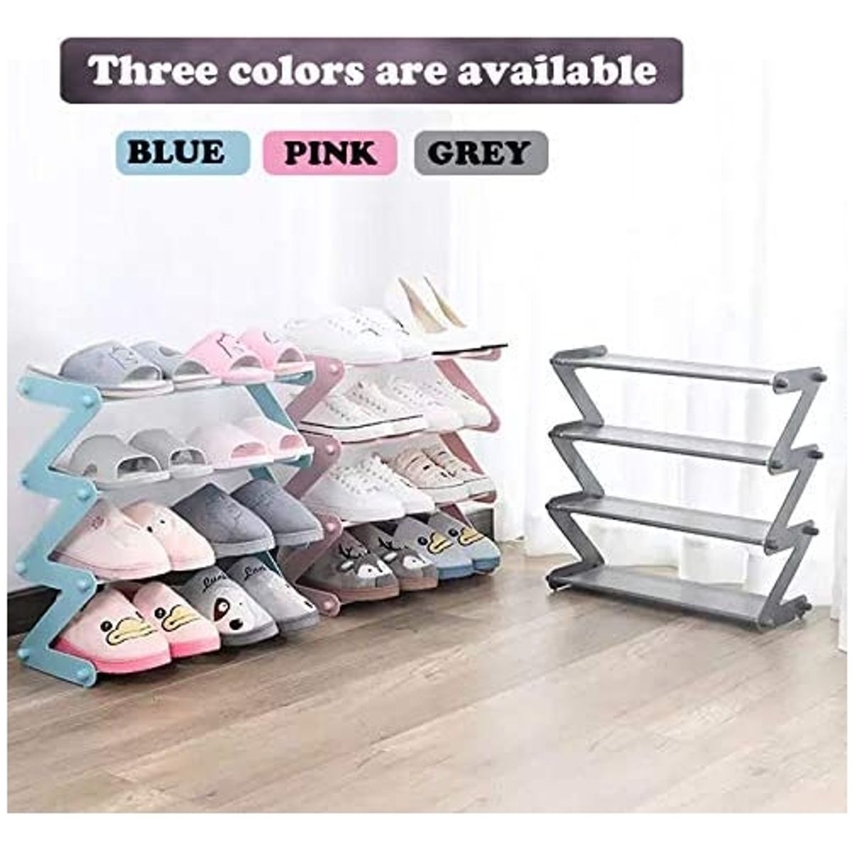 GENERICO - Zapatero Estante Organizador De Zapatos De 4 Niveles