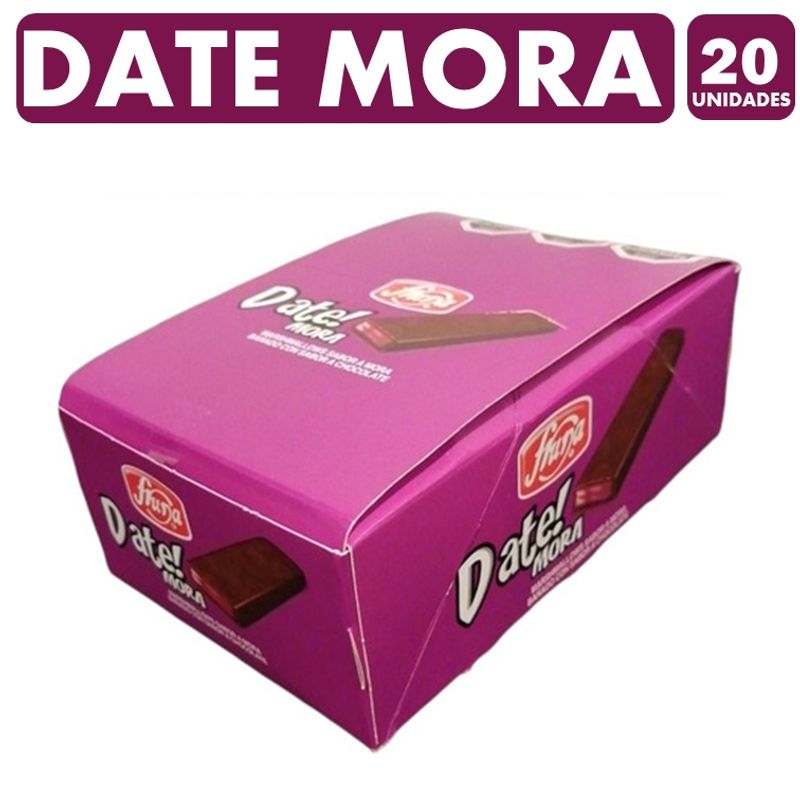 GENERICO - Marshmallows Date Sabor A Mora - Fruna(caja Con 20 Unidades)