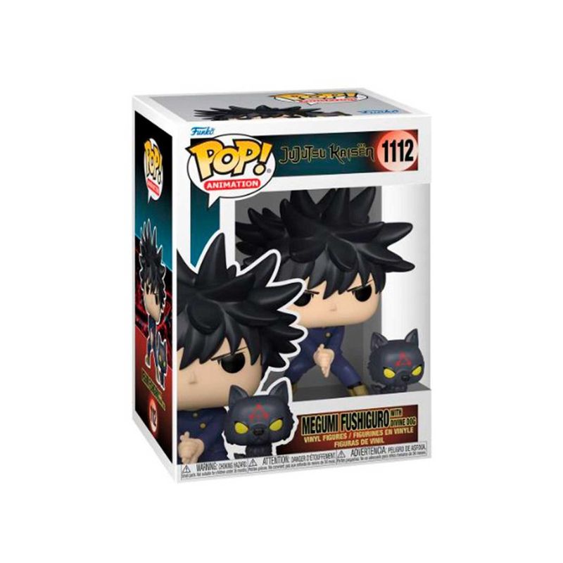 FUNKO - Funko Pop Megumi Fushiguro with Divine Dog N°1112